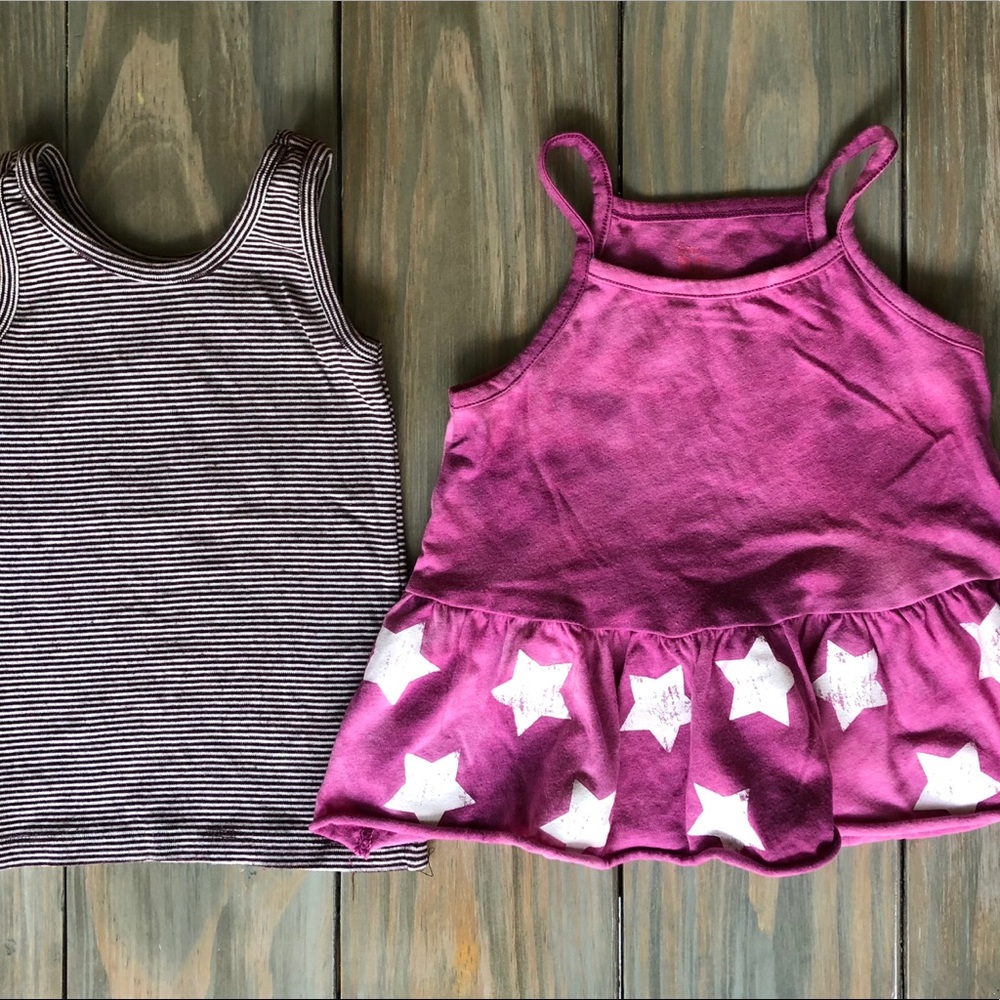 Peek & Ruum tank tops 2/3 years 2T 3T